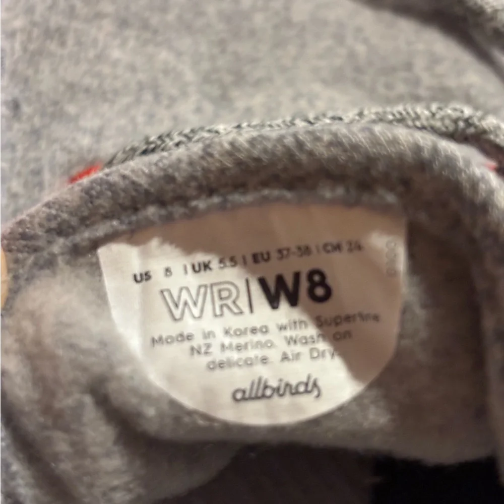 Allbirds Sneakers in Gray with Red - Picture 5 of 8